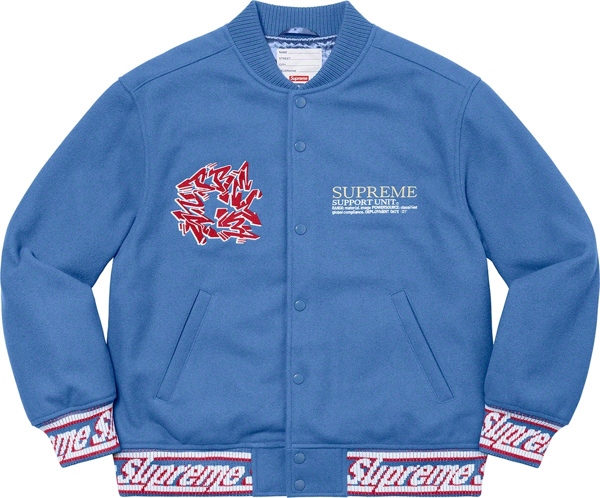 Support Unit Varsity Jacket view 5